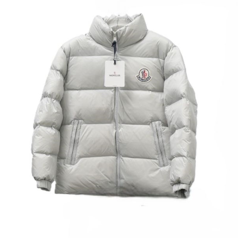 MONCLER丨Muzzled chest big logo stand collar down jacket