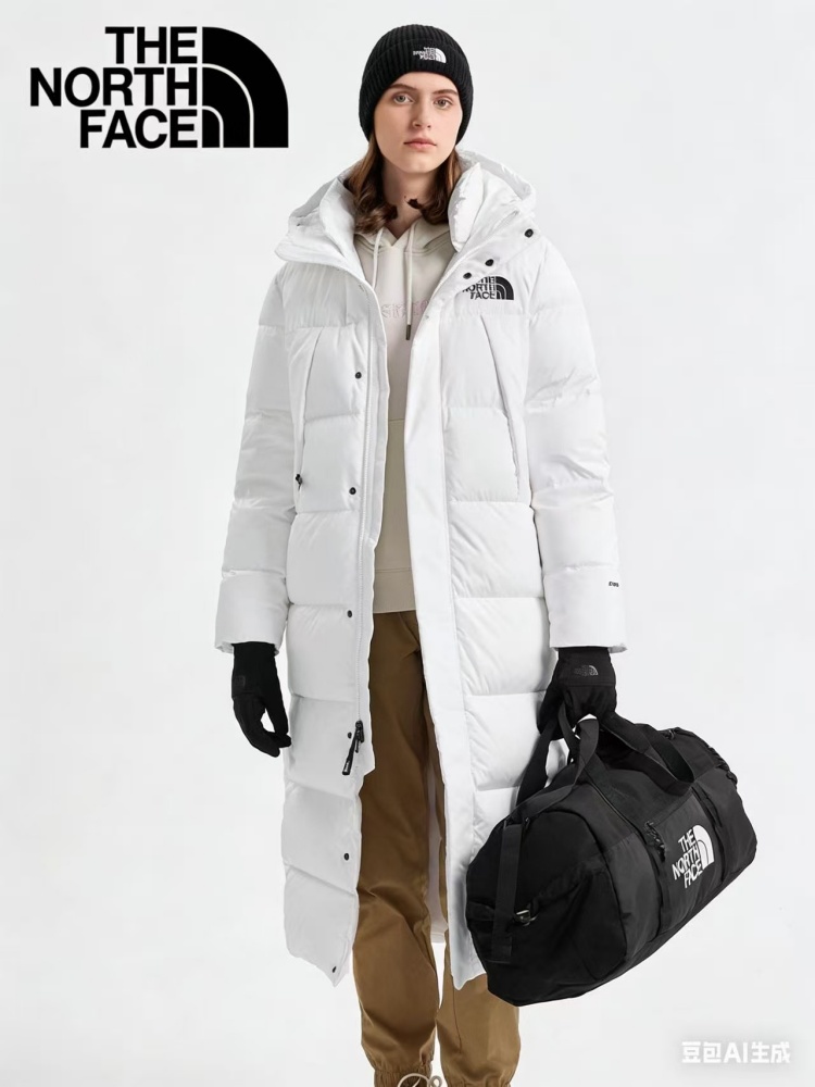 ??? ????? ???? TNF NEVER STOP EXPLORING Flagship Series Long Down Jacket for Couples